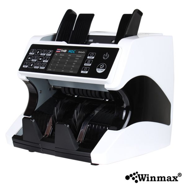 เครื่องนับธนบัตร นับมูลค่าเงินไทยแบบ Mix ได้ รองรับ 12 สกุลเงิน Winmax AL-920
